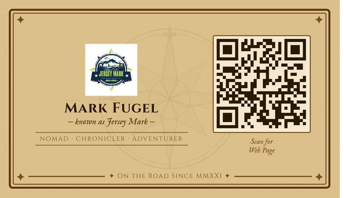 Business card front preview