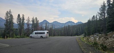 Codiwomple van exterior at a campsite